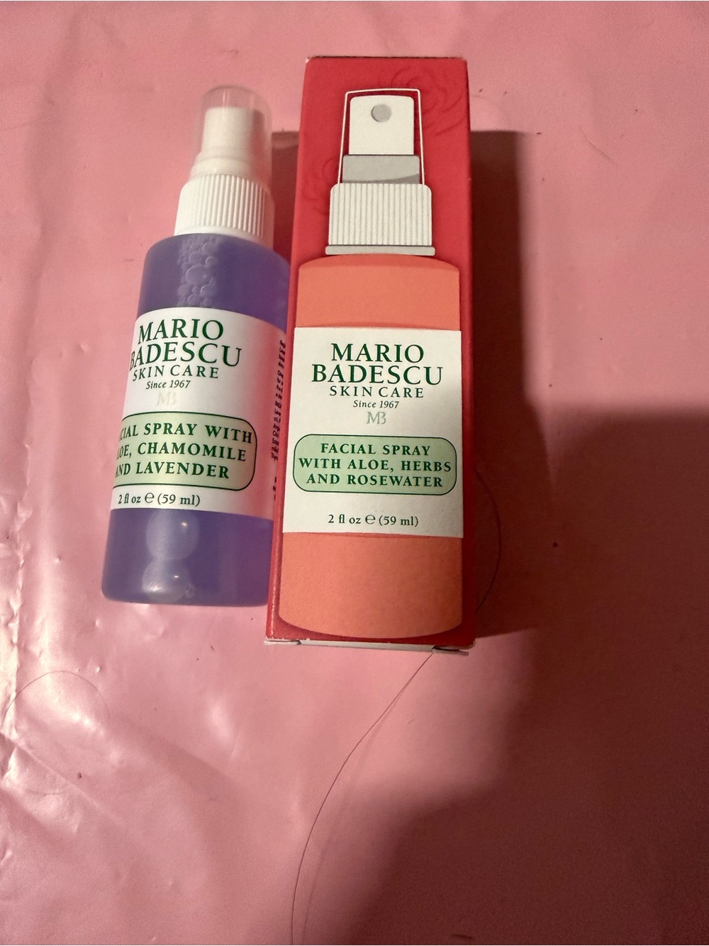 Mario Badescu Facial Spray with Aloe, Herbs and Rosewater/Lavender Facial Spray